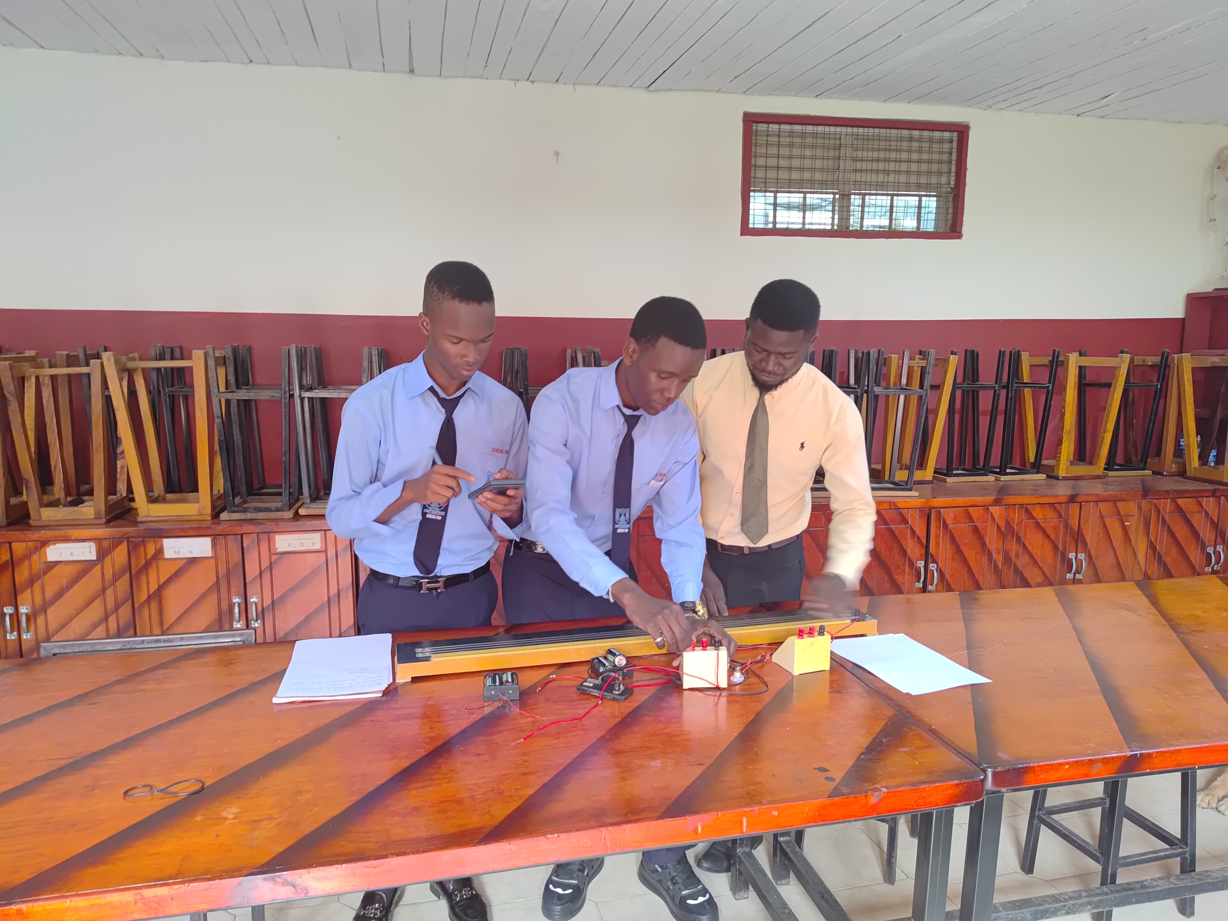 Practical Physics demonstration.