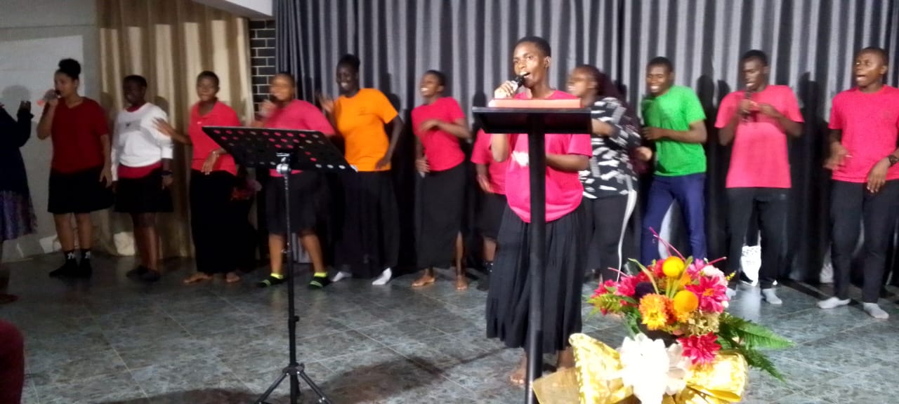 On-stage performance.