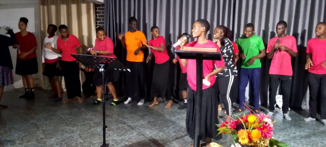 On-stage performance.